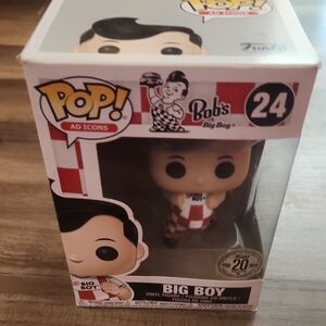 Bob's Big Boy Funko Pop in Red and White